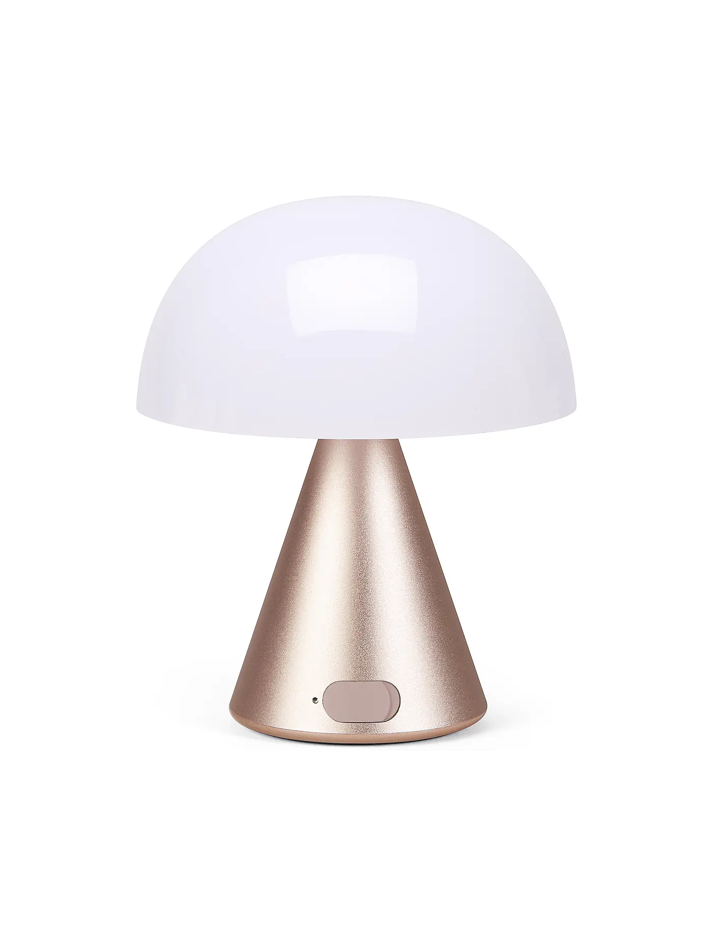 LEXON | LED Lampe MINA M 11cm Gun Metal | gold